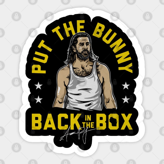 Aaron Rodgers Green Bay Back In The Box Sticker by Chunta_Design